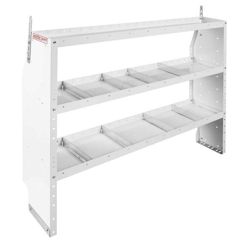 WeatherGuard 9356-3-03 Adjustable 3 Shelf Unit, 44 x 60 x 13.5