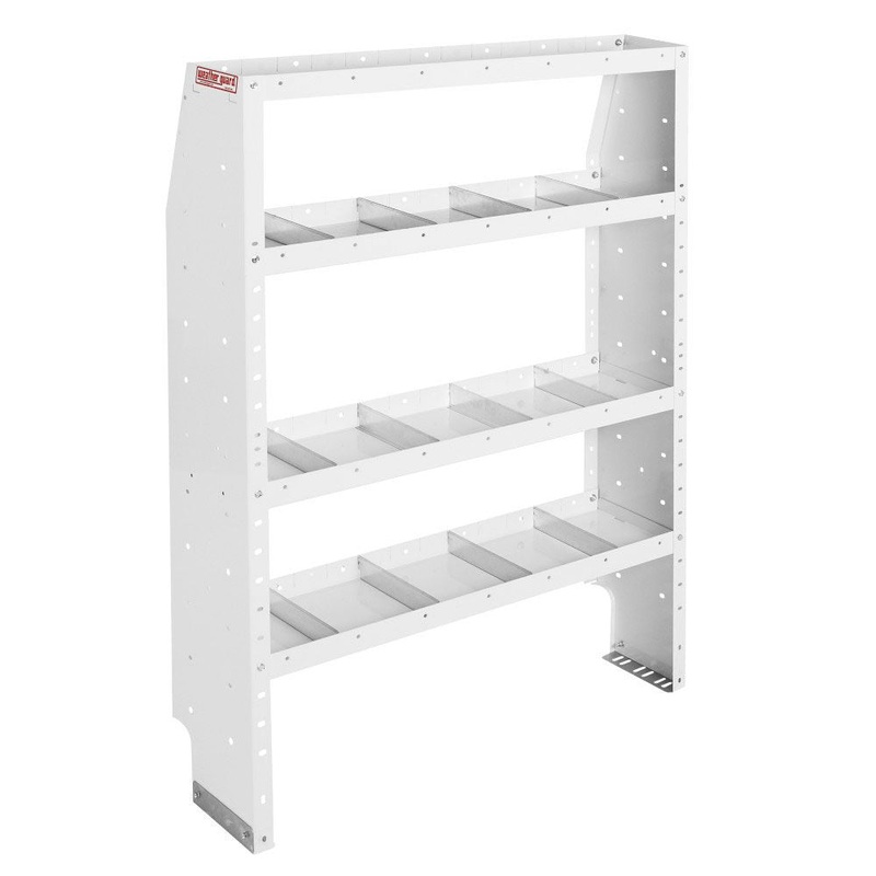 WeatherGuard 9374-3-03 Adjustable 4 Shelf Unit, 60 x 42 x 13.5