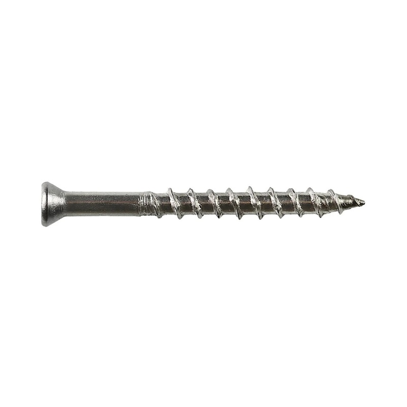 Simpson T07125WPP Strong-Tie Deck-Drive DWP Wood SS Screw #7 x 1-1/4 T15, Trim Head, Type 316 (350 Pack)