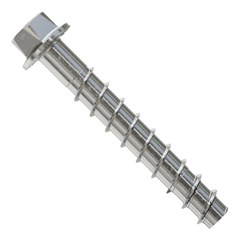 Simpson THD37300H6SSF1 Titen HD Titen HD 3/8 x 3 Type 316 Stainless-Steel Heavy-Duty Screw Anchor