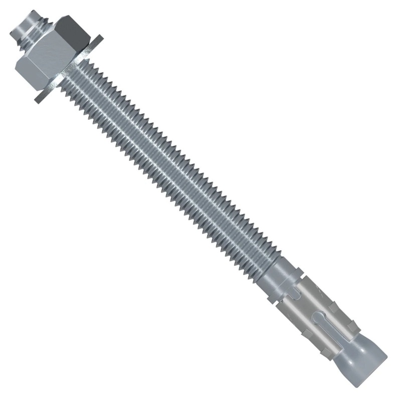 Simpson STB2-25314 Strong-Bolt 2 1/4 x 3-1/4 Wedge Anchor Zinc Plated (100 Pack)