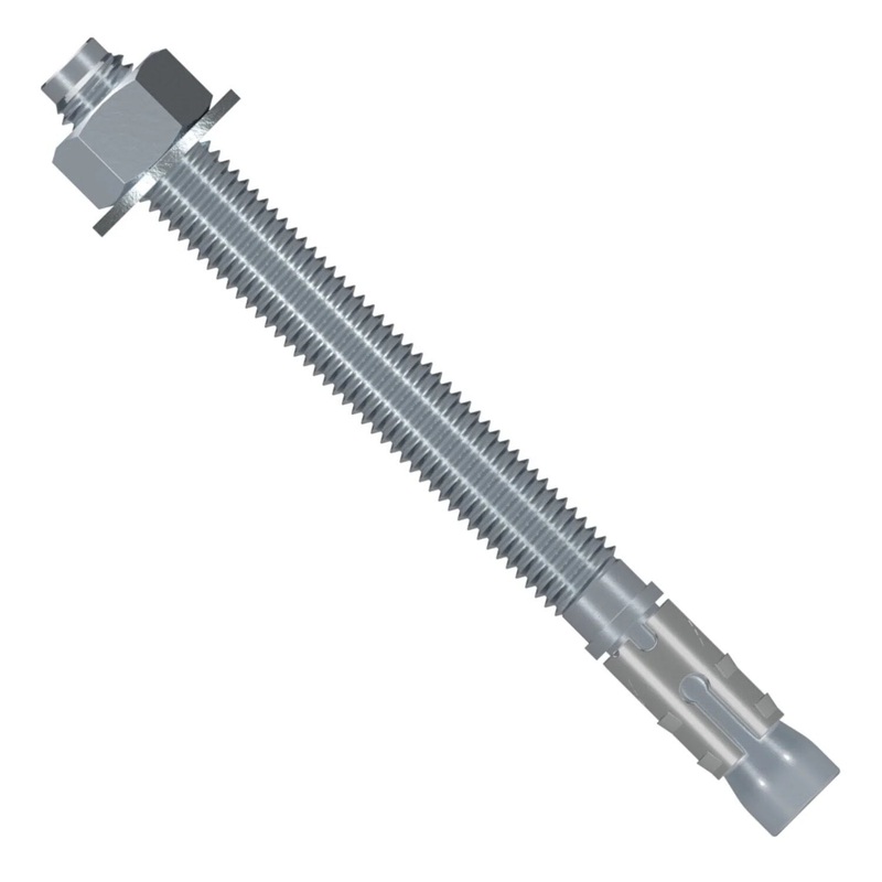 Simpson STB2-37334 Strong-Bolt 2 3/8 X 3-3/4 Wedge Anchor Zinc Plated (50 Pack)