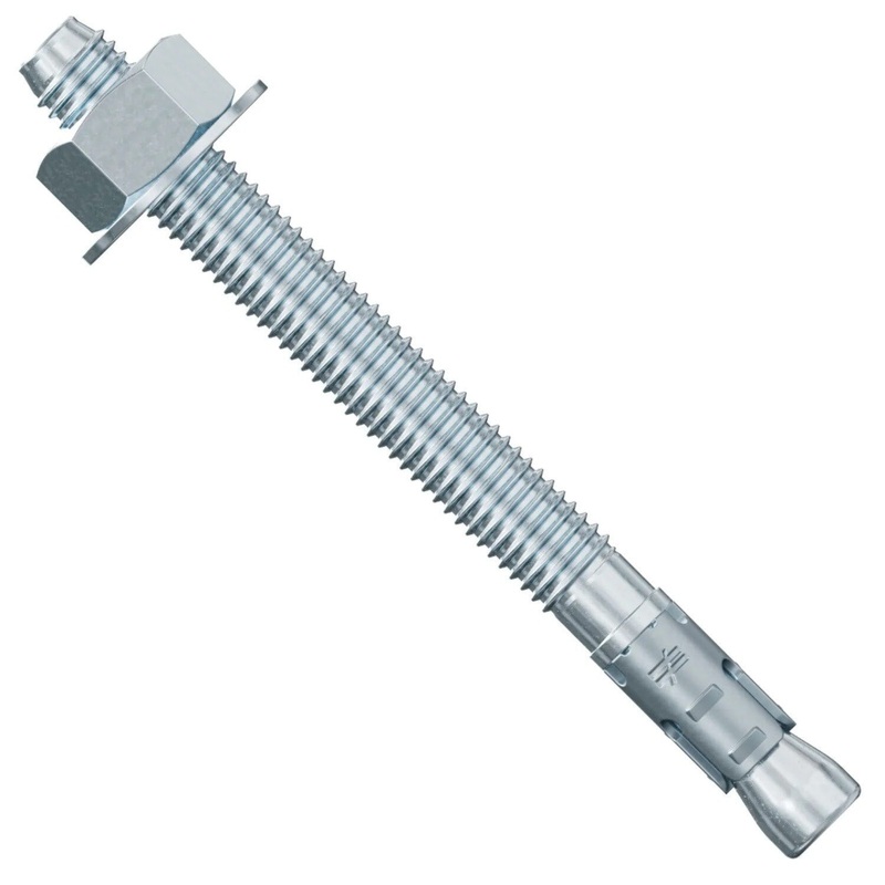 Simpson STB2-50512 Strong-Bolt 2 1/2 X 5-1/2 Wedge Anchor Zinc Plated (25 Pack)