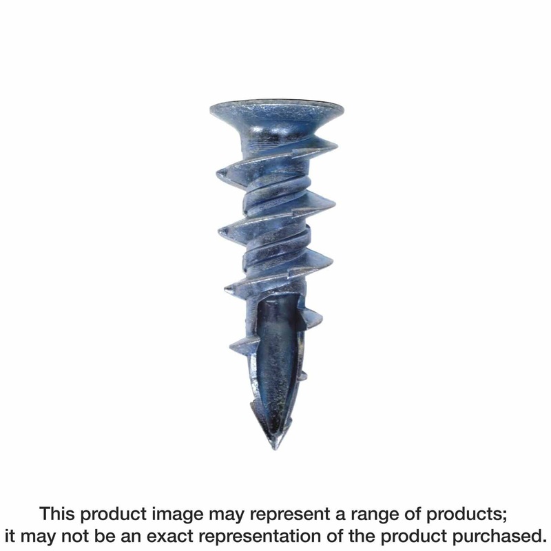 Simpson SWZ08LS-R100 Strong-Tie Die-Cast Zinc Drywall Anchor #8 x 1-1/4 Screw w/Screws