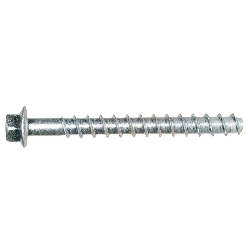 Simpson THDB25300H Titen HD Screw Anchor Zinc Plated (50 Pack)