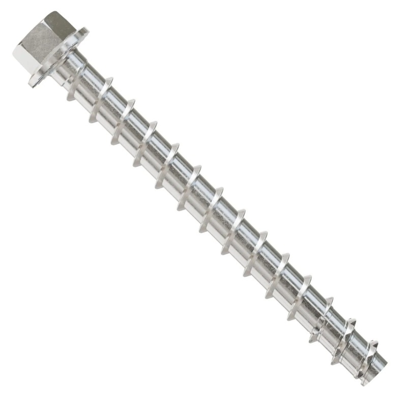 Simpson THDC25300H6SS Titen HD Screw Anchor 316 Stainless Steel (50 Pack)