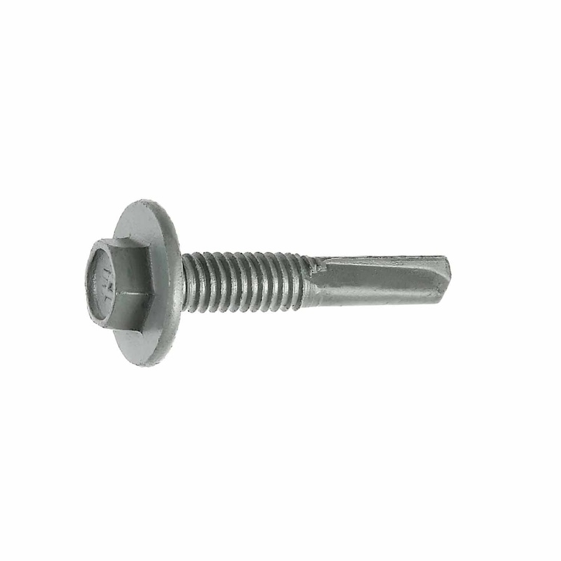 Simpson XLQ114B1224-2K Strong-Tie XL Large-Head Metal Screw #12 x 1-1/4 5/16 Hex Quik Guard Coating